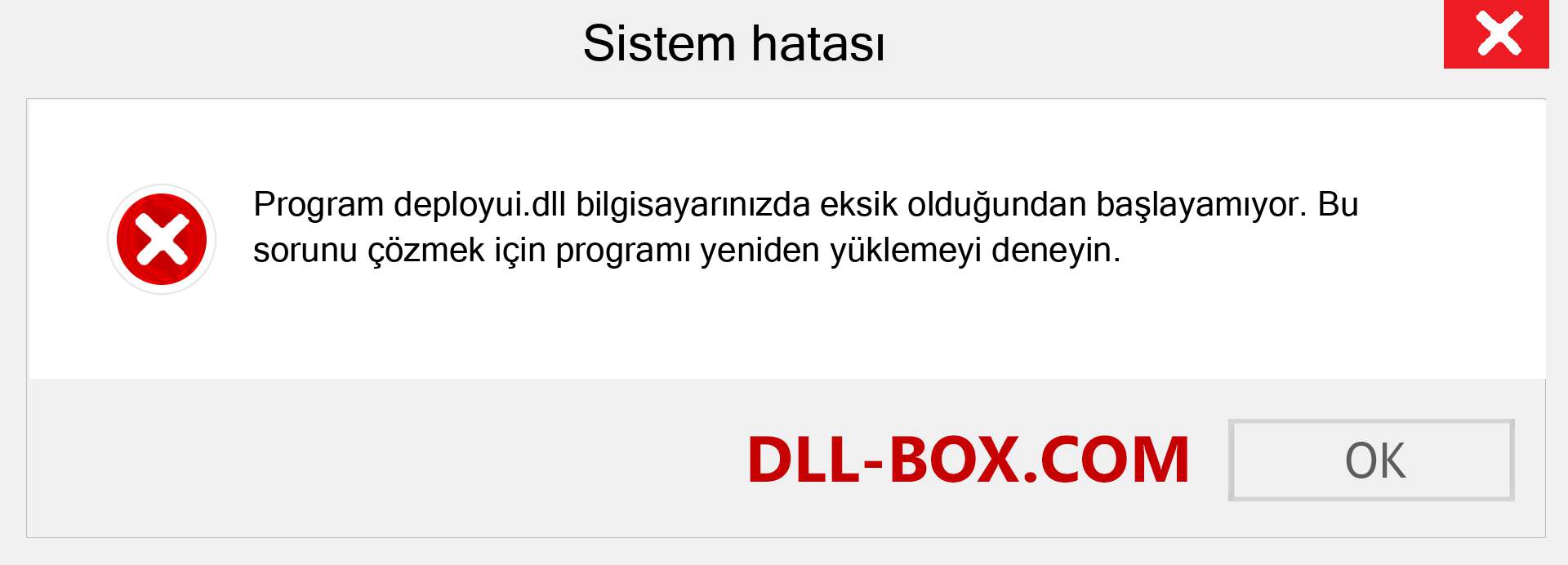 deployui.dll dosyası eksik mi? Windows 7, 8, 10 için İndirin - Windows'ta deployui dll Eksik Hatasını Düzeltin, fotoğraflar, resimler